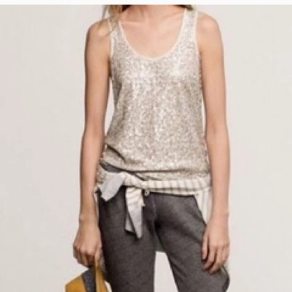 Willow and Clay sequins top NWOT - Picture 1 of 8